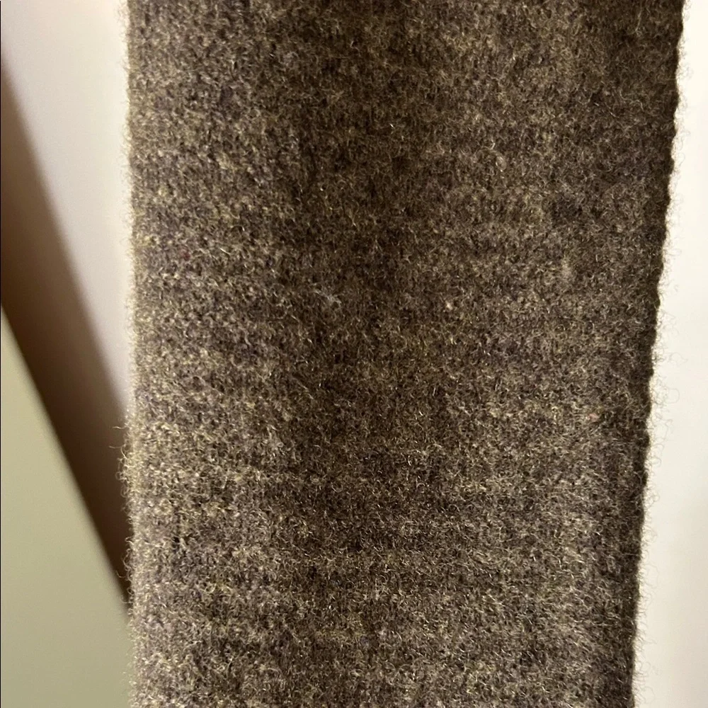 J Crew Women’s 100% Wool Olive Zipper Sweater Size XS